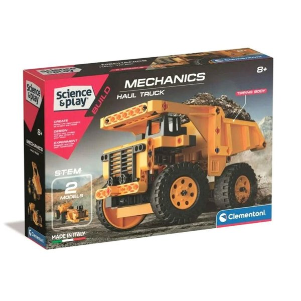 Clementoni Mekanik Laboratuvarı Haul Truck Hafriyat Kamyonu 75081