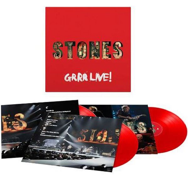 The Rolling Stones Grrr Live! (Red) Plak