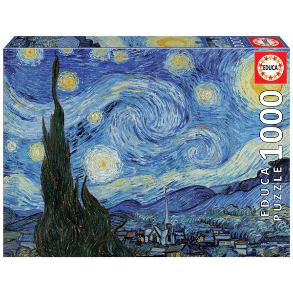 Educa 1000 Parça Yıldızlı Gece Vincent Van Gogh