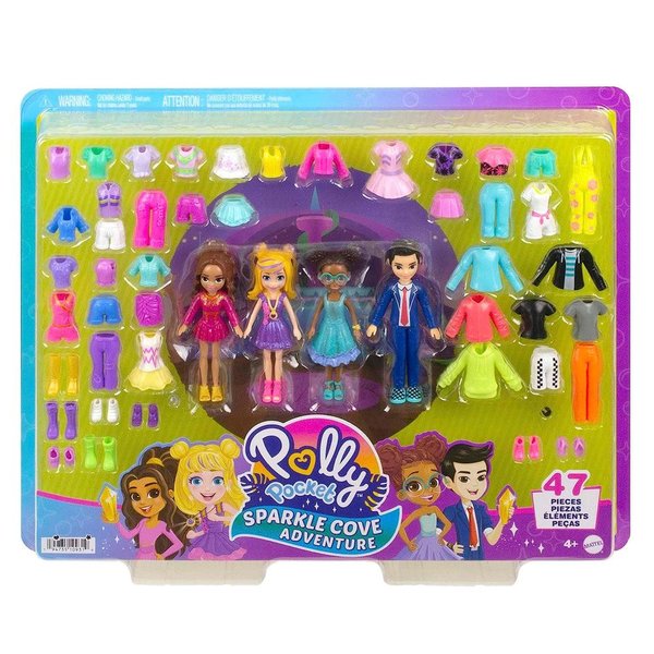 Polly Pocket Arkadaşları Kombin Eğlencesi Oyun Seti HKW10