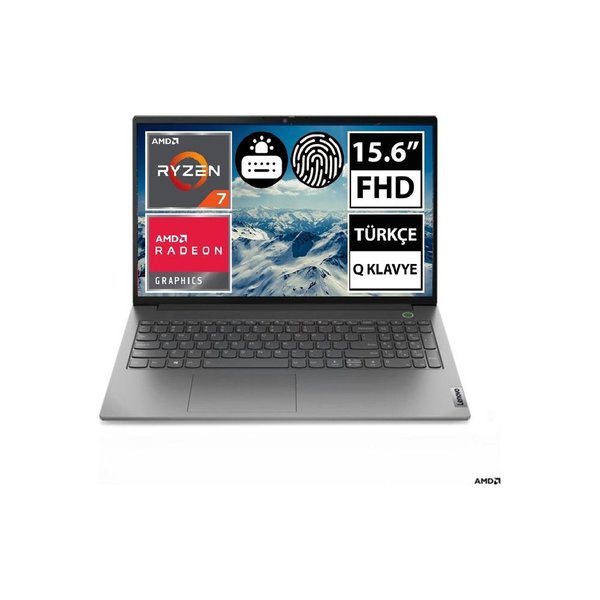 Lenovo ThinkBook 15 21A40036TX Ryzen 7 5700U 16GB 512GB SSD 15.6 Dos