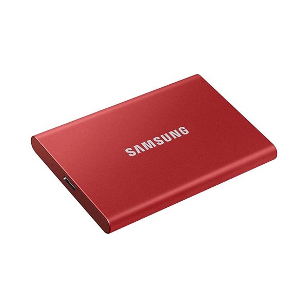 Samsung T7 500 GB MU-PC500R/WW 2.5 SSD USB 3.2 Kırmızı Taşınabilir Disk