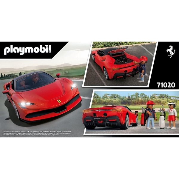 Playmobil Figures Ferrari SF90 Stradale, 5 År, Multifärg, 1 styck