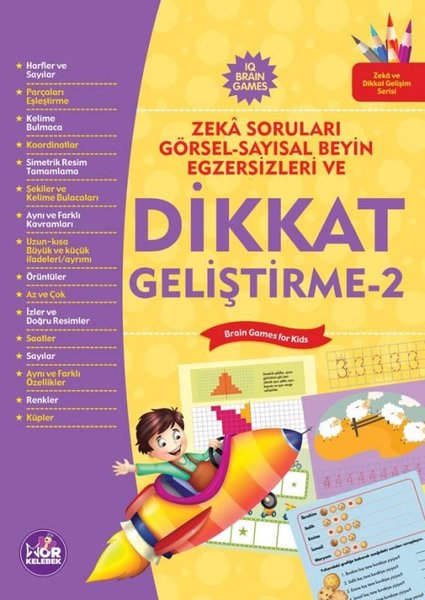 Dikkat Geliştirme 2 - Zeka Soruları Görsel - Sayısal Beyin Egzersizleri Ve