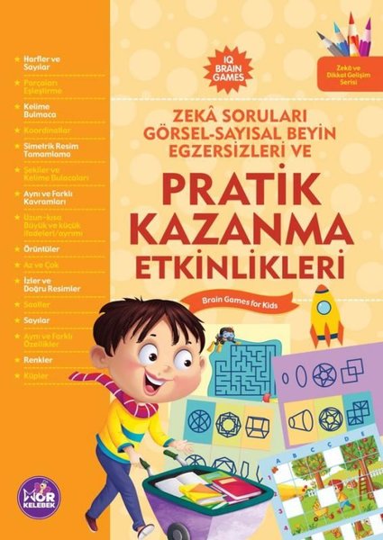 Pratik Kazanma Etkinlikleri - Zeka Soruları Görsel - Sayısal Beyin Egzersizleri Ve