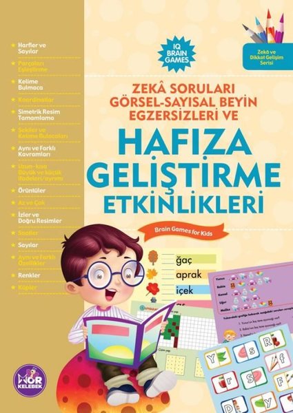 Hafıza Geliştirme Etkinlikleri - Zeka Soruları Görsel - Sayısal Beyin Egzersizleri Ve