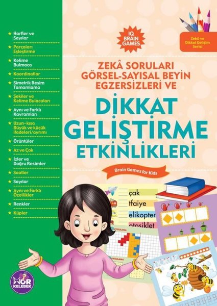 Dikkat Geliştirme Etkinlikleri - Zeka Soruları Görse l- Sayısal Beyin Egzersizleri Ve