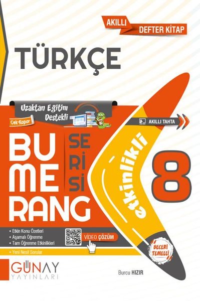 8. Sınıf Bumerang Etkinlikli Türkçe