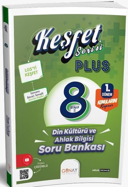 8. Sınıf Keşfet Plus Serisi Din Kültürü Ve Ahlak Bilgisi  Soru Bankası (1. Dönem)