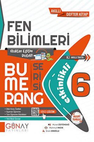 6. Sınıf Bumerang Etkinlikli Fen Bilimleri