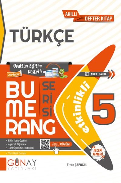 5. Sınıf Bumerang Etkinlikli Türkçe