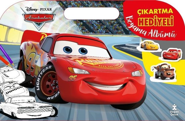 Disney Pixar Arabalar - Çıkartma Hediyeli Boyama Albümü