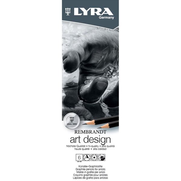 Lyra Rembrandt Art Design Dereceli 6'li Kalem Seti