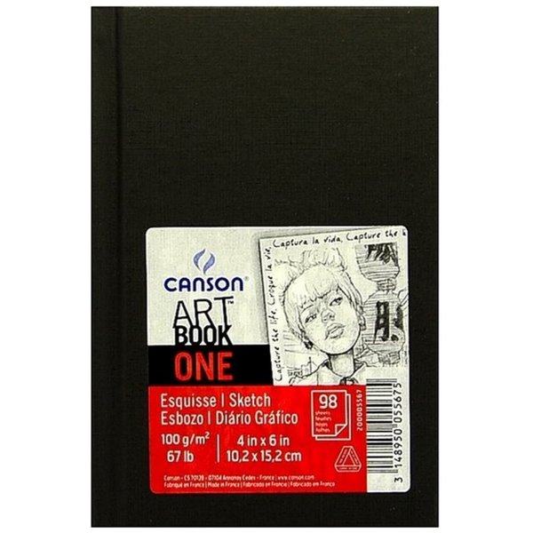 Canson Art Book One 98 Yaprak 102X152 100G Eskiz Defteri