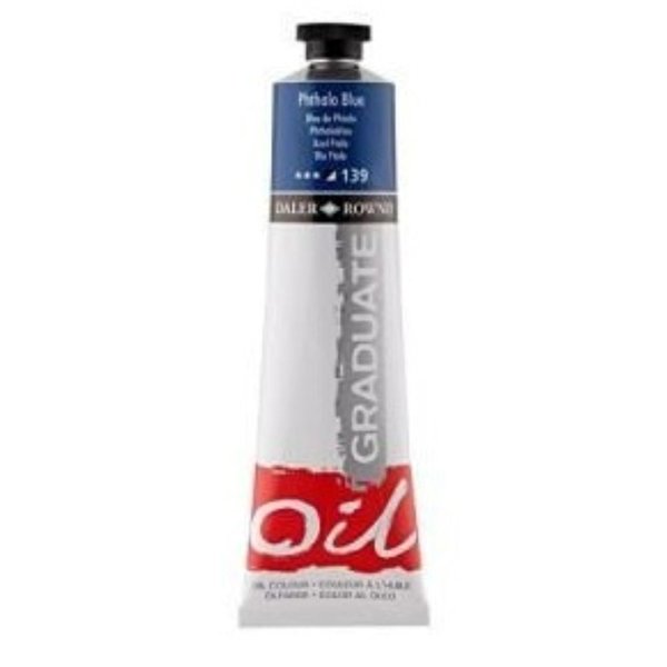 Daler Rowney Graduate Yağlı Boya 38ML N:139 Phthalo Blue