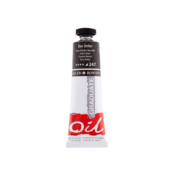 Daler Rowney Graduate Yağlı Boya 38ML N:247 Raw Umber