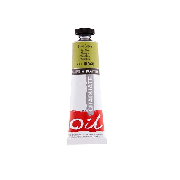 Daler Rowney Graduate Yağlı Boya 38ML N:368 Olive Green