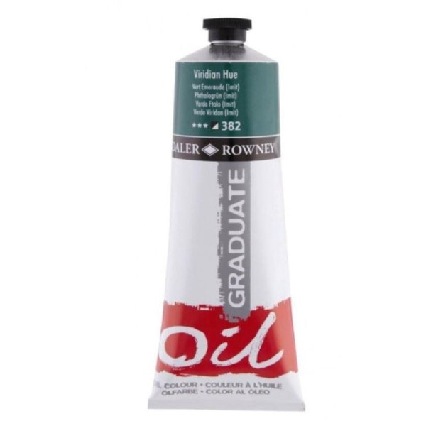 Daler Rowney Graduate Yağlı Boya 38ML N:382 Viridian Hue