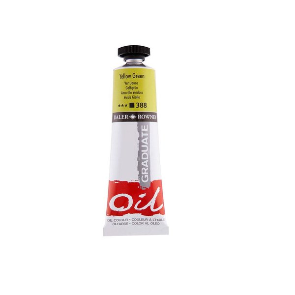 Daler Rowney Graduate Yağlı Boya 38ML N:388 Yellow Green