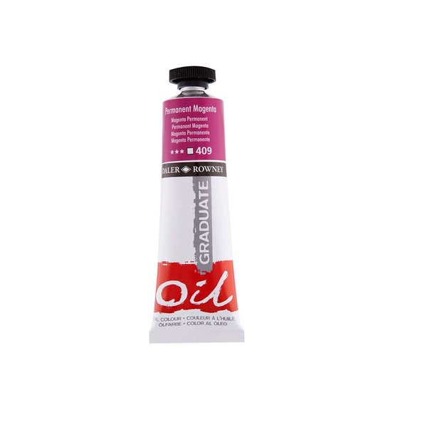 Daler Rowney Graduate Yağlı Boya 38ML N:409 Permanent Magenta