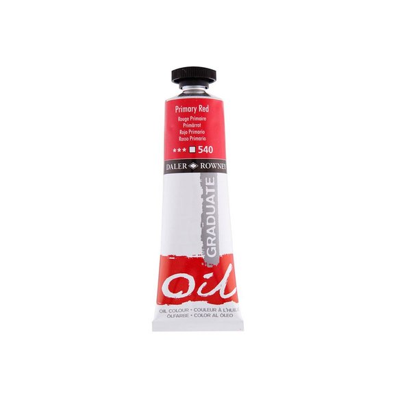 Daler Rowney Graduate Yağlı Boya 38ML N:540 Primary Red