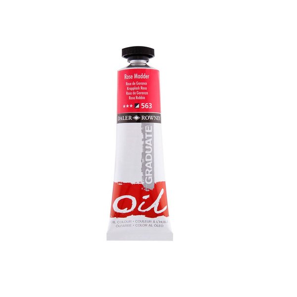 Daler Rowney Graduate Yağlı Boya 38ML N:563 Rose Madder