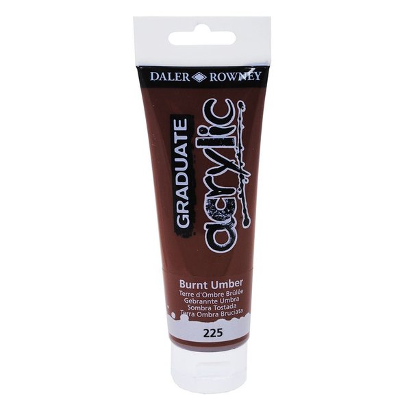 Daler Rowney Akrilik Boya 120ML Burnt Umber