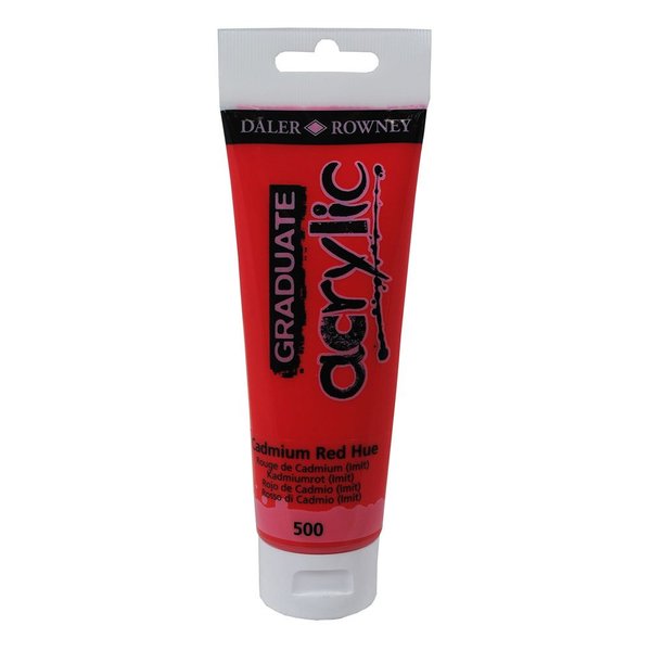 Daler Rowney Akrilik Boya 120ML Cadmium Red Hue