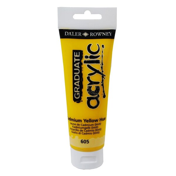 Daler Rowney Akrilik Boya 120ML Cadmium Yellow Hue