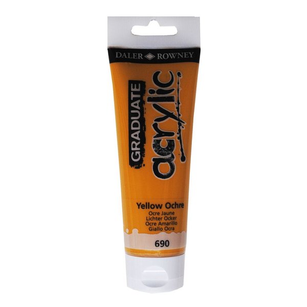 Daler Rowney Akrilik Boya 120ML Yellow Ochre