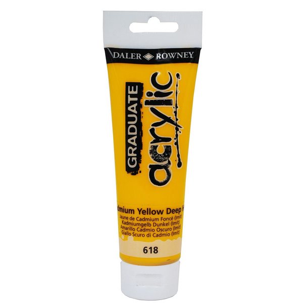 Daler Rowney Akrilik Boya 120ML Cad Yellow Hue