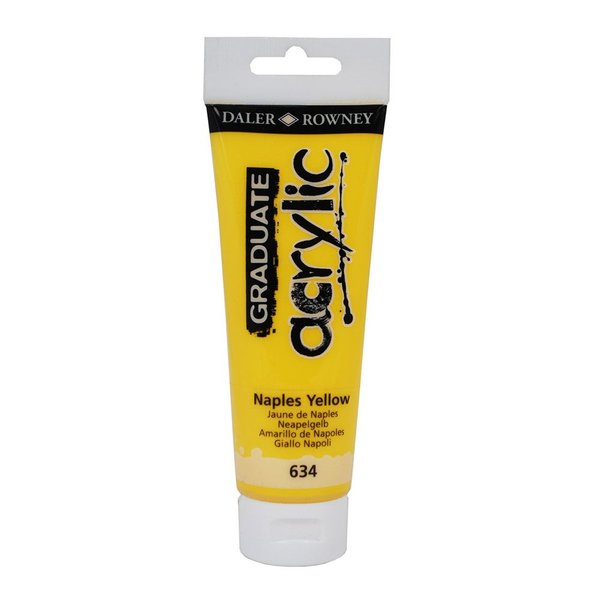 Daler Rowney Akrilik Boya 120ML Naples Yellow