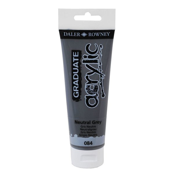 Daler Rowney Akrilik Boya 120ML Neutral Grey