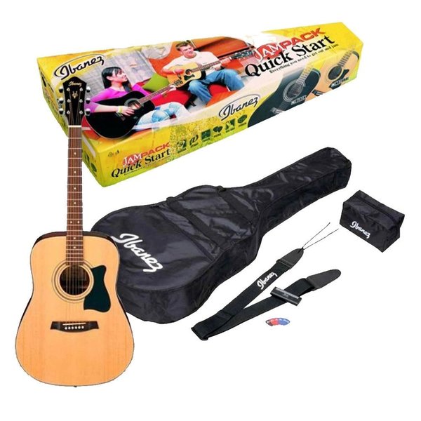 Ibanez V50NJP-NT Jampack Package Akustik Gitar Seti