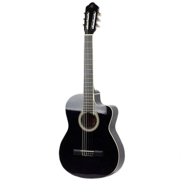 Garcia LC 3900 CBK / Cutaway Klasik Gitar - Siyah Renk