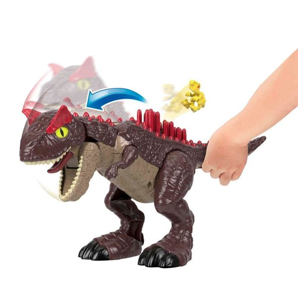 Fisher Price Imaginext Jurassic World Spike Strike Carnotaurus HML42