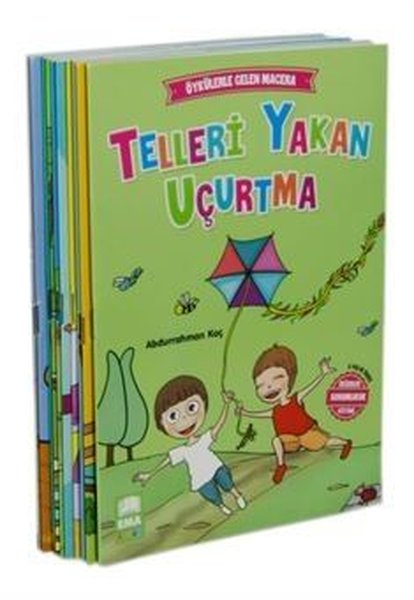 Öykülerle Gelen Macera Serisi Seti - 6 Yaş ve Üzeri Değerler Eğitimi - 10 Kitap Takım