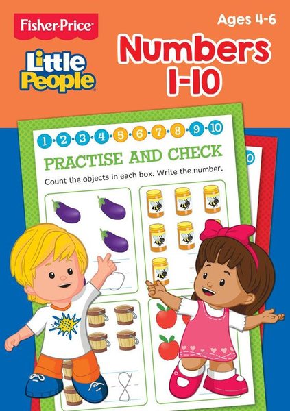 Fisher Price Numbers Activity Book