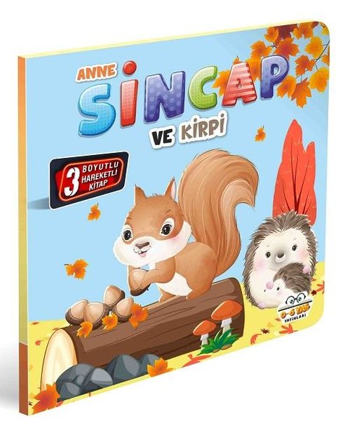 Anne Sincap ve Kirpi - 3 Boyutlu Hareketli Kitap