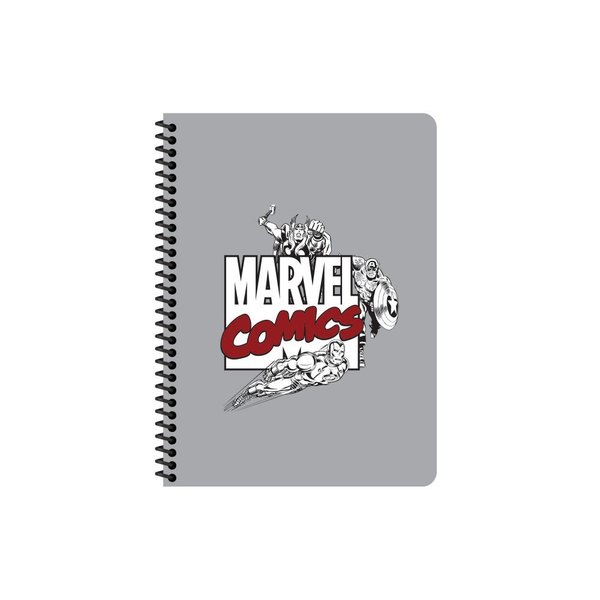 Marvel Seri1 165225 80 Yaprak  Çizgili  Karton Kapak  Spiralli Defter