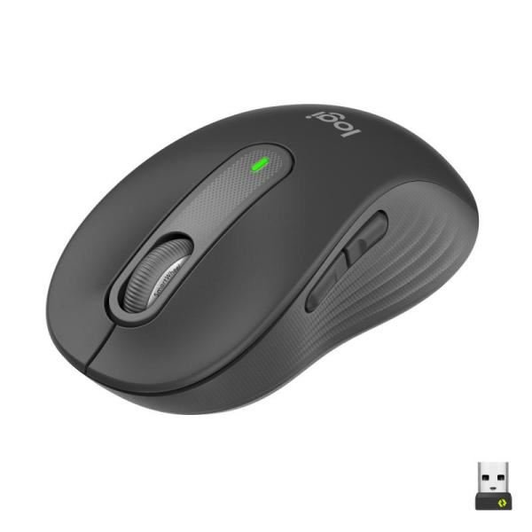 LOGITECH Signature M650 Küçük ve Orta Boy Sağ El Için Sessiz Kablosuz Mouse - Siyah