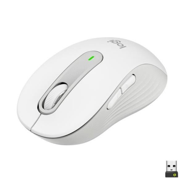 LOGITECH Signature M650 Küçük ve Orta Boy Sağ El Için Sessiz Kablosuz Mouse - Beyaz