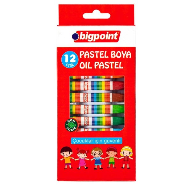 Bigpoint 740-12 Pastel Boya 12 Renk
