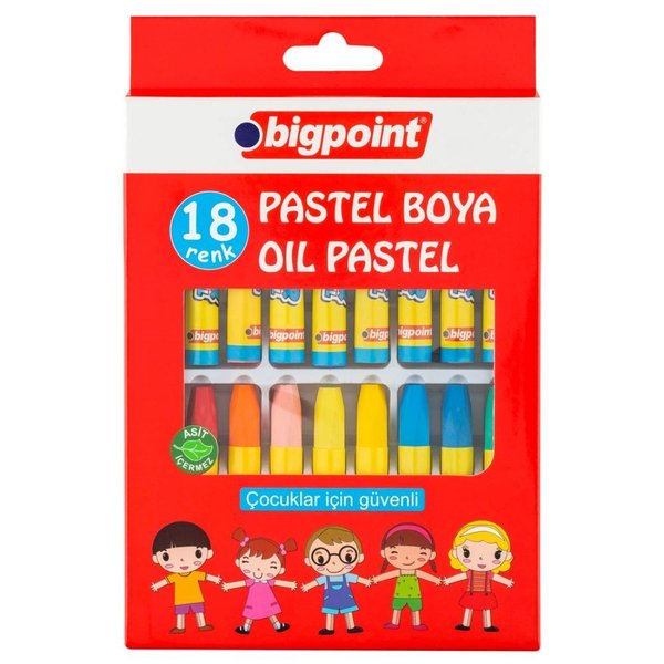 Bigpoint 740-18 Pastel Boya 18 Renk