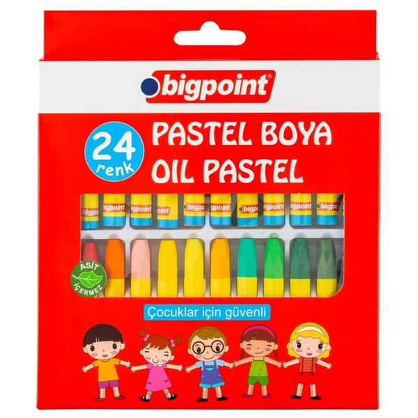 Bigpoint 740-24 Pastel Boya 24 Renk