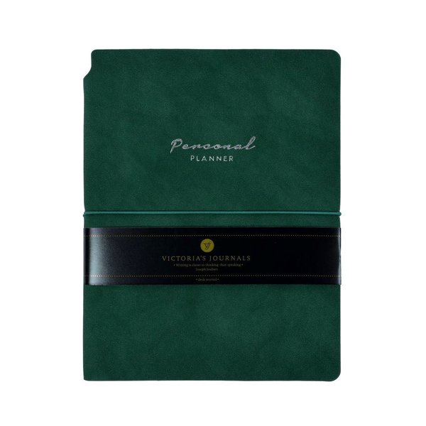 Victoria'S Journals 7291  Kuka Defter A5 80 Gr. 96 Yaprak Noktalı Yeşil