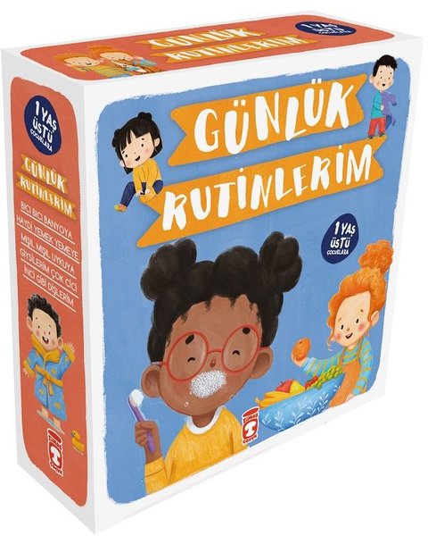 Günlük Rutinlerim Seti - 5 Kitap Takım