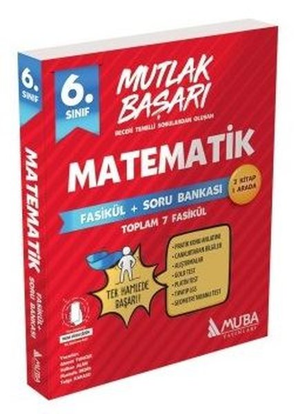 6.Sınıf Mutlak Başarı Matematik Fasikül ve Soru Bankası