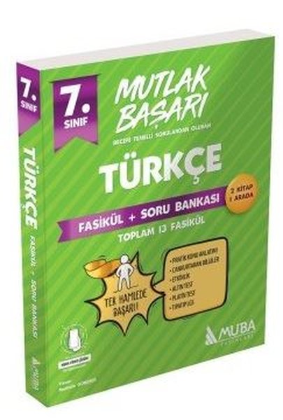 7.Sınıf Mutlak Başarı Türkçe Fasikül ve Soru Bankası