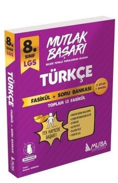 8.Sınıf LGS Mutlak Başarı Türkçe Fasikül ve Soru Bankası